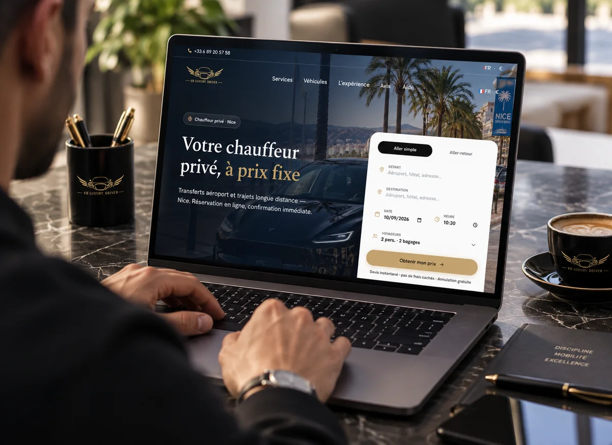 Réservez en quelques minutes